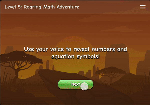 Level 5 — Roaring and math