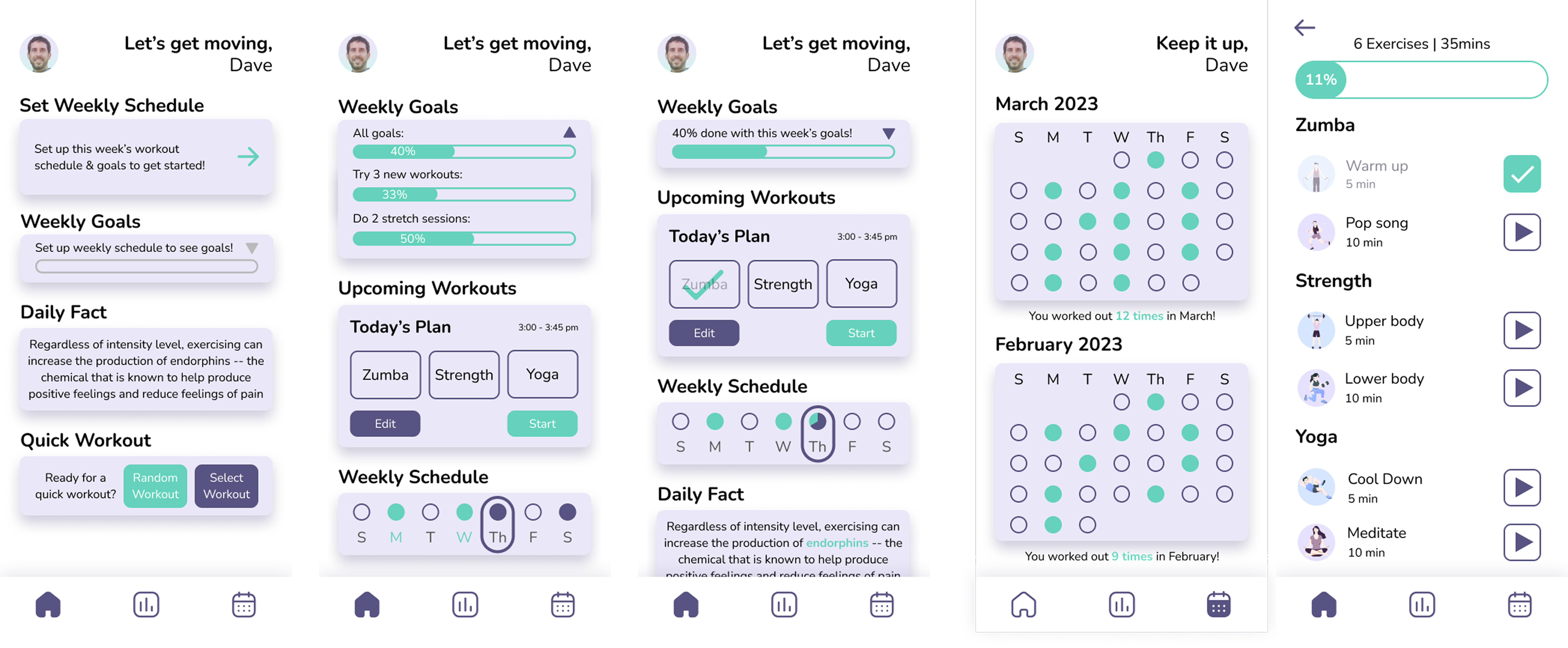 Interactive prototype