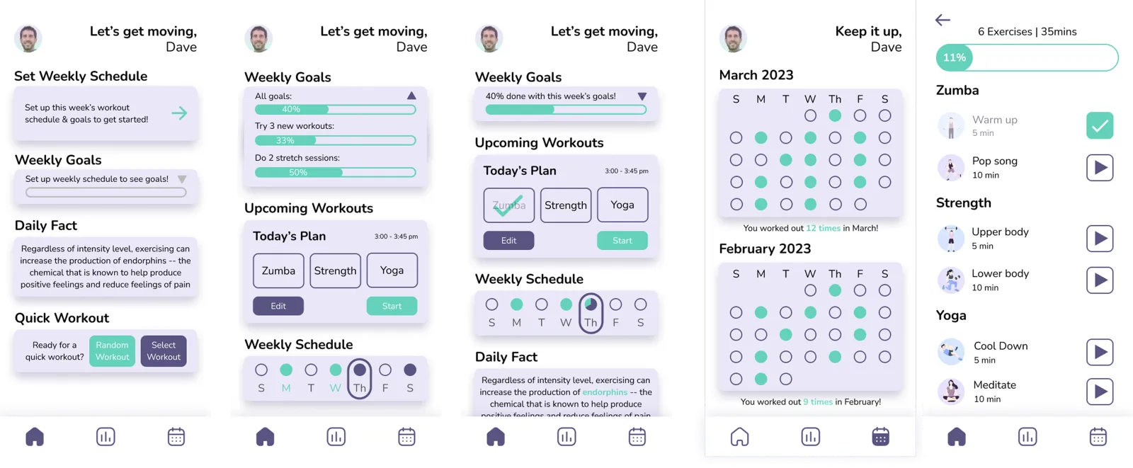 Interactive prototype